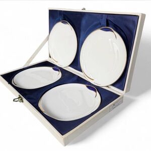 Givenchy Bone China Porcelain Plate Set